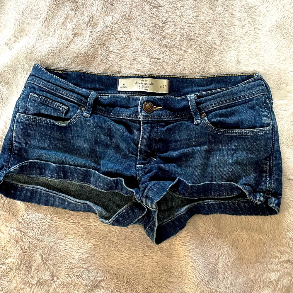 Abercrombie jean shorts